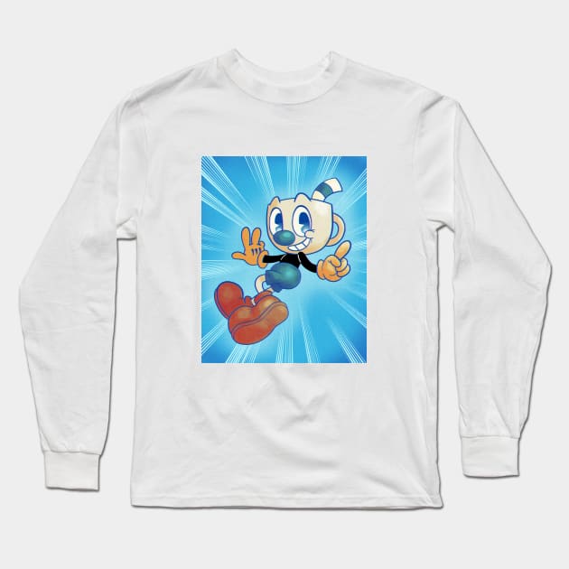 Mugman is prepared Long Sleeve T-Shirt by Maru-Chan-Shop